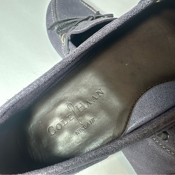 Gray Suede Men's Loafers - Picture 3 of 7